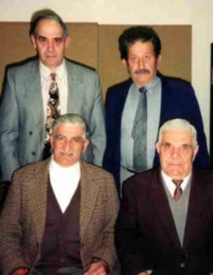 Members of Foundation Committee forty years later, photographed in 2000